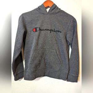 Gray Champion hoodie - kids sized M